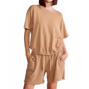 NEW PEOPLE OF LEISURE harmony short in camel
